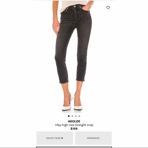 agolde riley progress